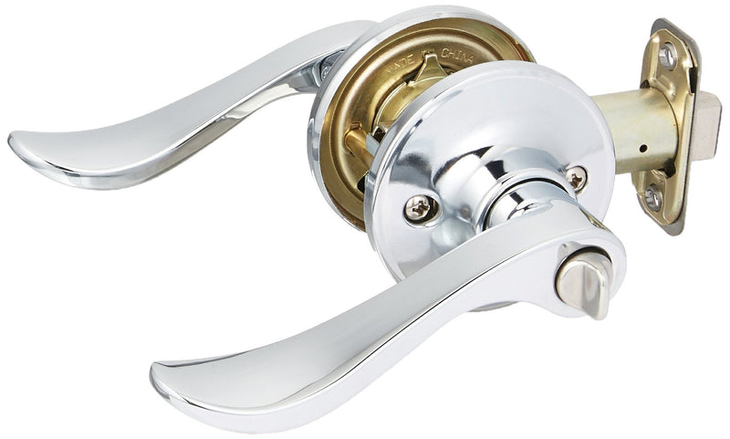J Series Privacy Door Lever Finish: Bright Chrome