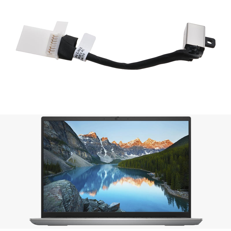 2X DC Power Jack Charging Port Replace OEM 07NN5V 450.0SC0G.0011 450.0SC0G.0012 Compatible with Dell Inspiron 14-5430 16-5630 2