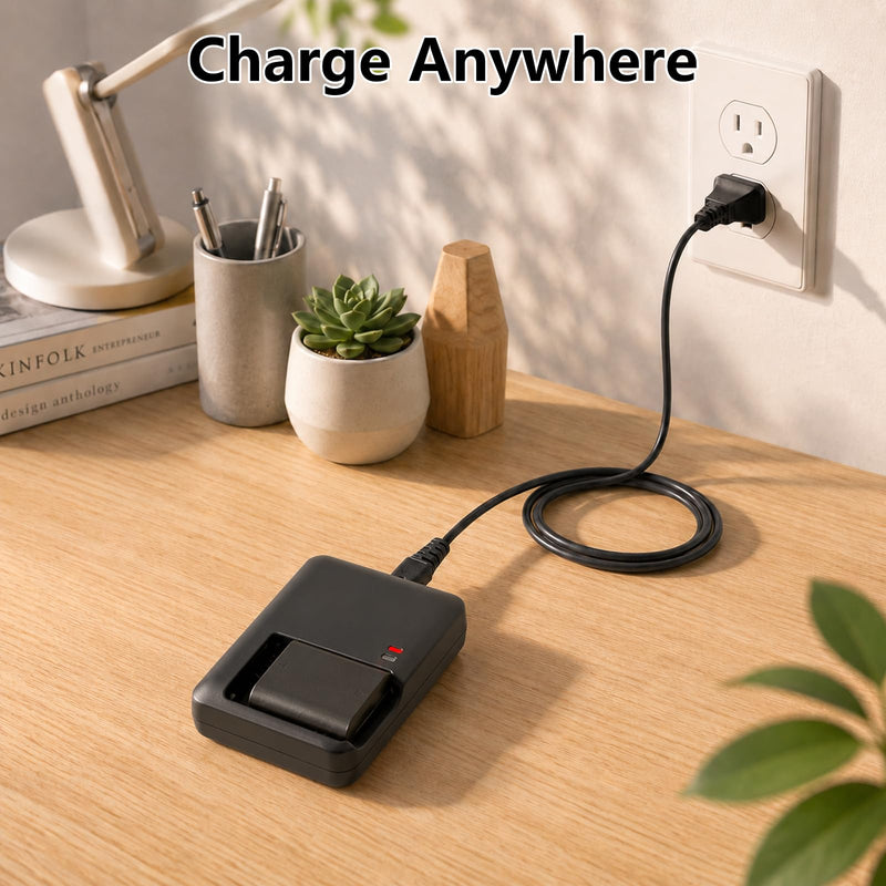 Camera NB-10L Battery Charger Replacement Compatible with Canon CB-2LC CB-2LCC CB-2LCE Battery. Works with PowerShot SX40 HS SX50 HS SX60 HS G1 X G3 X G15 G16