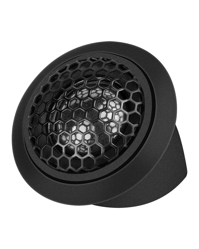 1 Inch Car Tweeters 300W Peak, Silk Dome Tweeter Speakers for Car Audio, 4 Ohm High Frequency Tweeters with Crossover, Surface/Flush Mount, Car Tweeters Pair for Clear Crisp Sound