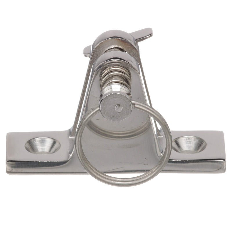 Seachoice Deck Hinge for Bimini Top, Removable Spring Loaded Pin, Stainess Steel