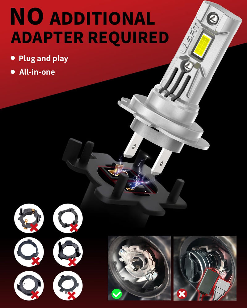 LASFIT BEAM led Fog Light H7