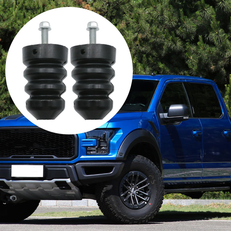 1 Pair Rear Bump Stopper, Rear Leaf Spring Bumpers Replacement for Ford F Series 250 350 2005-2019, Replacement for Ford Excursion 2000-2005