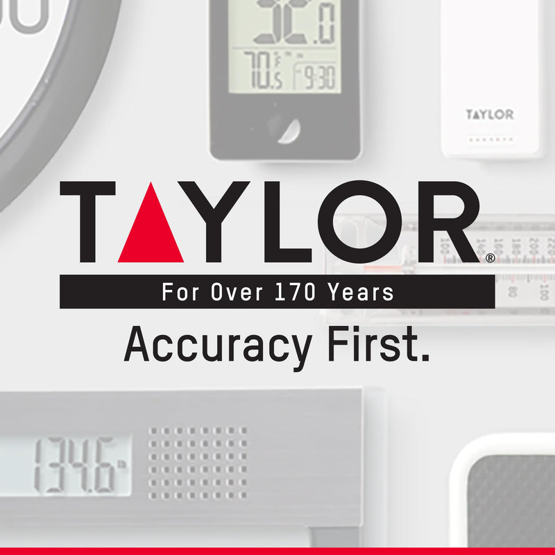 Taylor Digital Ocean Bound Plastic Kitchen Food Scale, 11 Pound Capacity, Teal