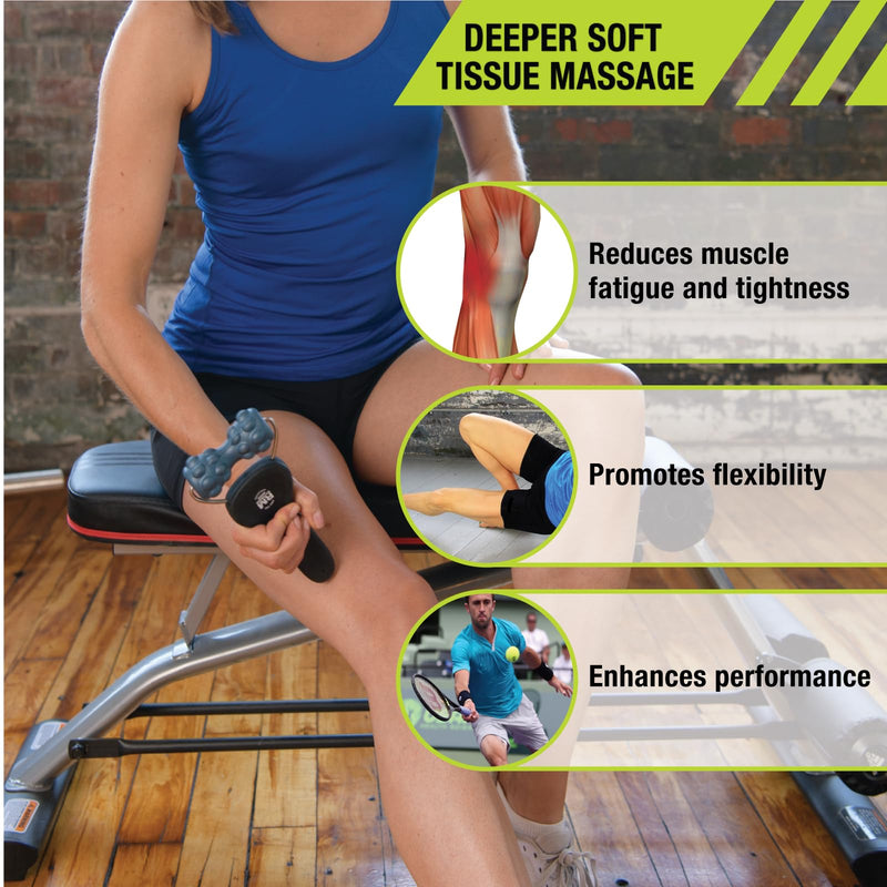 Pro-Tec Athletics Rollers, RM Extreme, RM Extreme Mini Roller, Cryosteel Ice Roller, Portable Roller, Deep Tissue Massage, Muscle Relief, Hamstring, Quadriceps, Multi-Directional, Enhance Performance