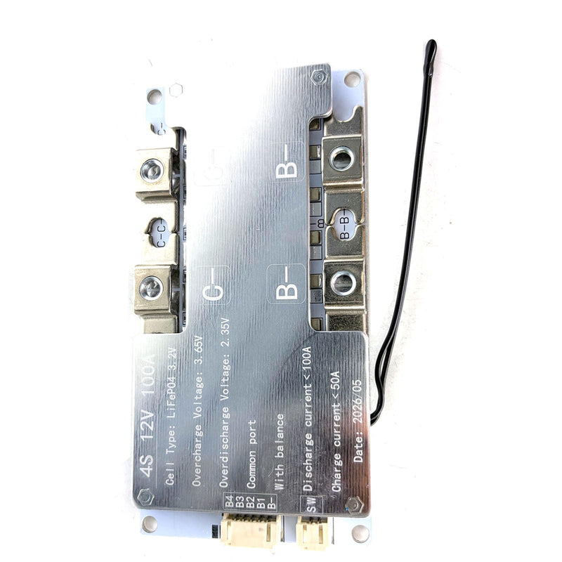 4S 100A BMS Lifepo4 Battery Protection Board Temperature Protection Equalizer