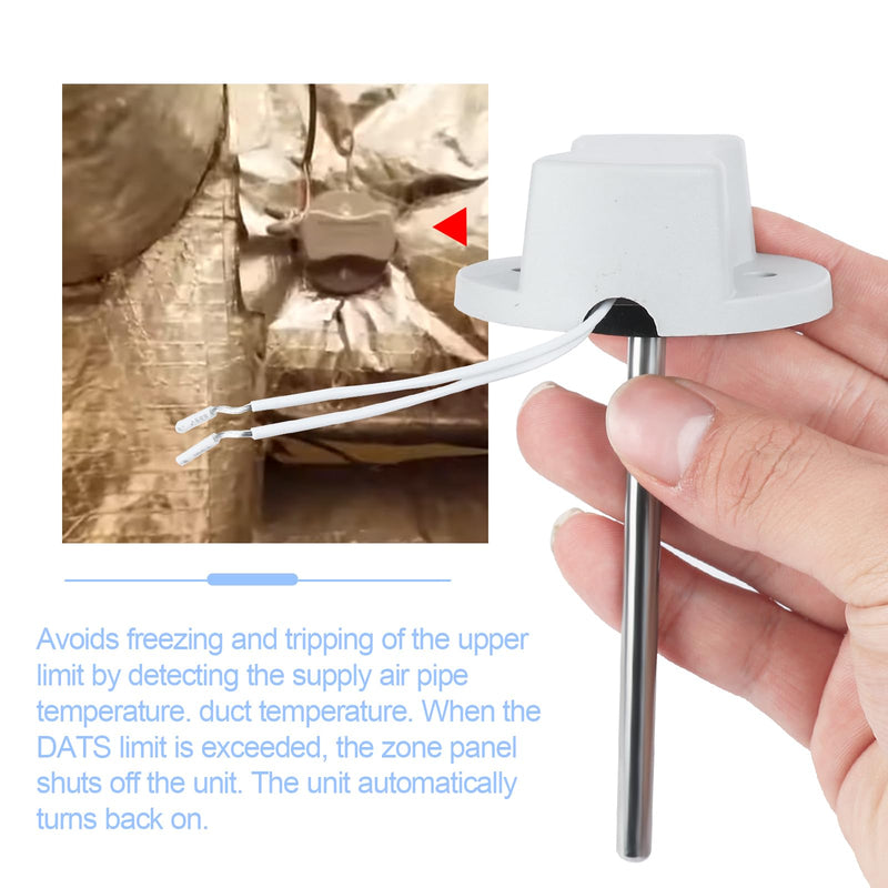 New CECOMINOD032202 C7735A1000 Discharge Air Temperature Sensor Compatible with Honeywell Zone System, Thermostats TH5320U TH5320R1002 TH6320R1004 THM5320R1000, Panel HZ221 HZ311 HZ322 HZ432
