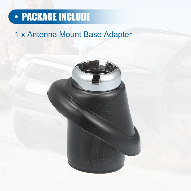 X AUTOHAUX Rubber Antenna Nut Top Cap for Toyota Tacoma 1995-2004 Antenna Mount Base Adapter Replace No.86396-04010