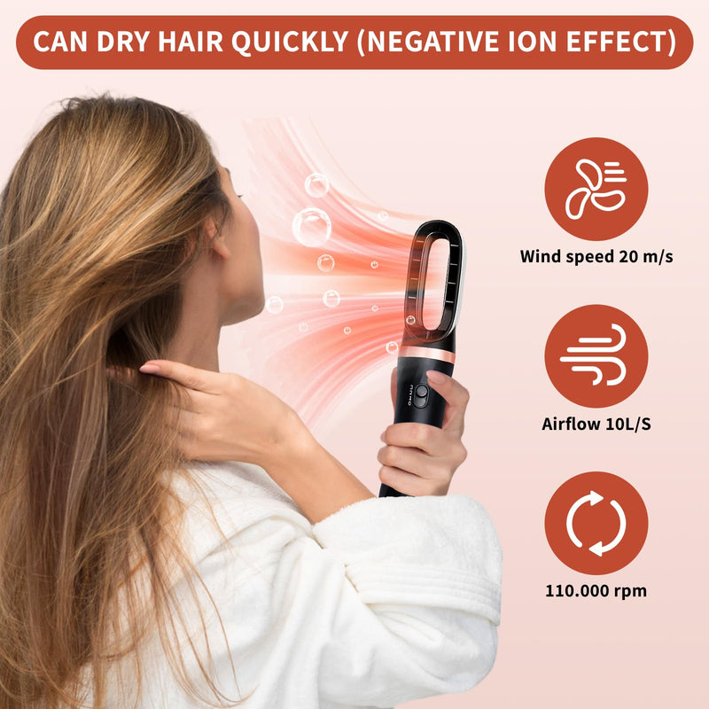 1000W Air Styler 6 in 1 Hair Styler,Magic styler High-Speed Hair Dryer Brush,Multi-purpose styling tool,For All Hair Types,Straighten, volumize, smooth, dry and blow dry hair styler – Ionic Technology