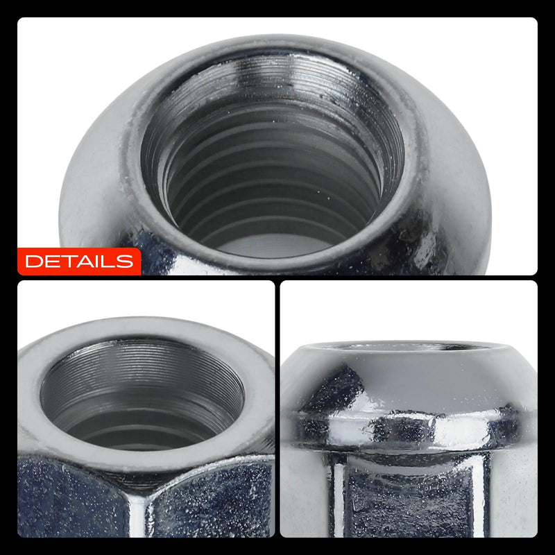 A-Premium 16pcs M12-1.5 Wheel Lug Nut Compatible with Honda & Acura | for Accord 1986-1997 Civic Fit Insight Prelude Acura CL Inta Legend Vigor