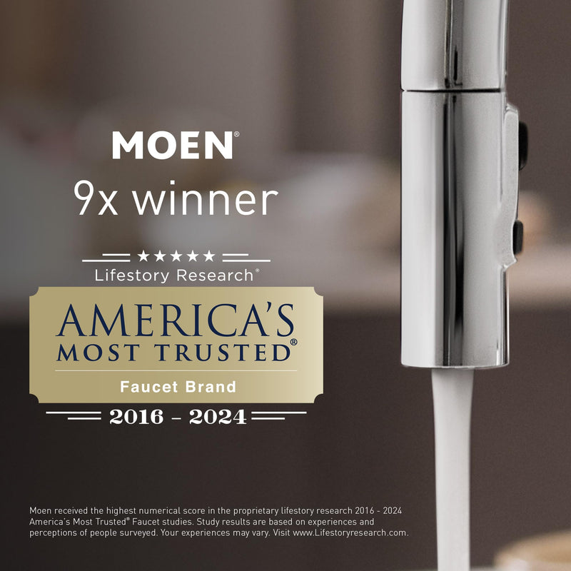 Moen R8912W Bathroom Safety 12-Inch Stainless Steel Bathroom Grab Bar with Concealed Screws, Glacier White