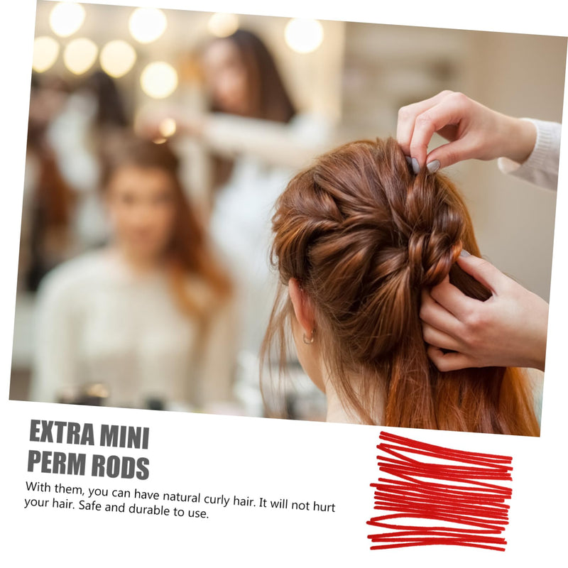 Mikinona Hairdressing Rotating Screw Styling Hair Rollers Perm Rods Lightweight Portable Salon Home Hair Care Tool for Natural Curly Waves