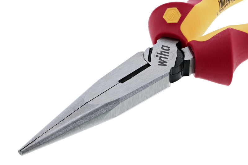 Wiha 32923 8-Inch Insulated Industrial Long Nose Pliers
