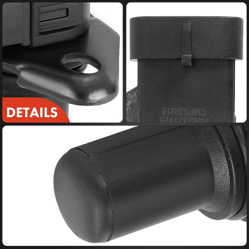  [AUSTRALIA] - A-Premium 2-PC Engine Camshaft Position Sensor Compatible with Kia Sorento 2007-2009 2011-2013, Sedona, Borrego, Amanti & Hyundai Sonata, Santa Fe, Genesis, Genesis Coupe, Azera, Veracruz, Entourage