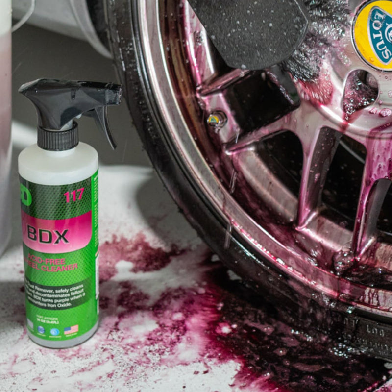3D BDX Iron Remover – Fast Acting Fallout & Brake Dust Cleaner | Purple Color-Changing Spray for Wheels & Paint | Acid-Free | Made in USA | Car Detailing | 16 oz 16oz.