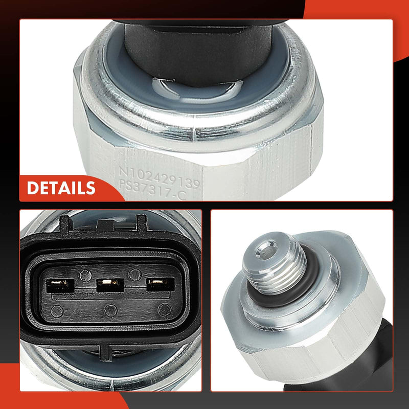 [AUSTRALIA] - A-Premium A/C Pressure Sensor [3 Pins] Compatible with Toyota Camry, RAV4, Corolla, Prius, Highlander, Sienna, Matrix, Avalon, Yaris, Venza & Lexus RX330, RX350, RX350L, RX450h, RX450hL & Scion