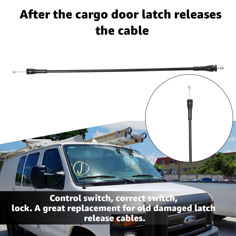 2 Packs of Aftermarket Tailgate Cable for 1997-2002 Expedition Replaces F2UZ-15264A65-B F2UZ15264A65B Rear Door Latch Cable