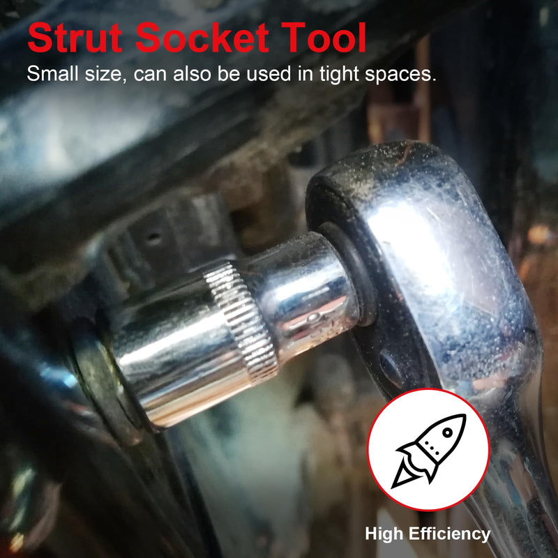 Strut Spreader Tool, Universal Steering Suspension Strut Knuckle Spreader Tool 5-11 mm, Suspension Strut Spreader Socket Tools for Au-di/V-W/B-M-W/Fo-rd/Mi-ni