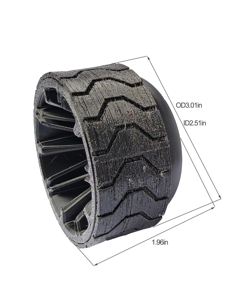 Replacement Speaker Set Wheel Compatible with JBL PartyBox 310/320/710/Ultimate with Shock Absorbing Tires & Wide Contact Surface for Easy Transport