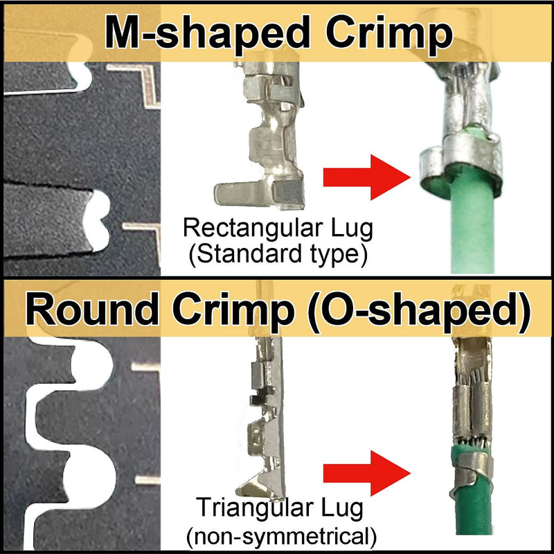 ENGINEER PA-24 Micro Connector Crimping Pliers Tool (Made in Japan) for JST XH, PH, EH & NH series, Molex Micro-Fit, KK series (AWG #32-#18) 4) For small and medium terminals (QI connector)