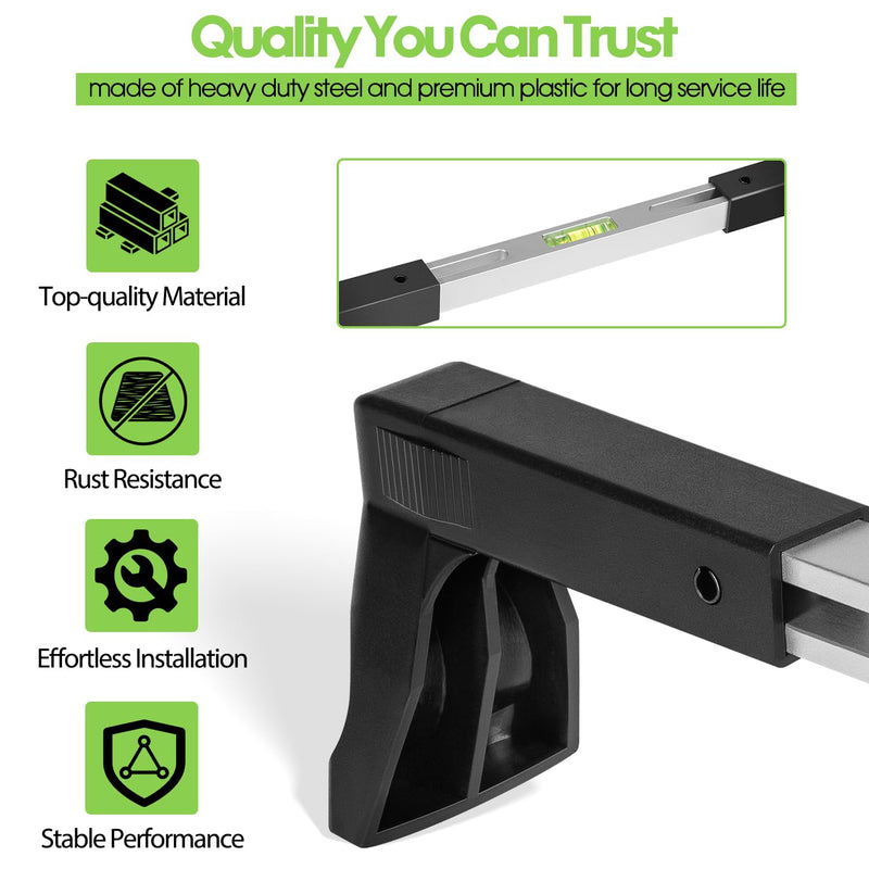 Steering Wheel Level Alignment Tool - Steering Wheel Level Bar Tool - Universal Use for Passenger Cars, Vans & Trucks with Steering Wheel Internal Diameter 270mm-340mm, Spring-Loaded