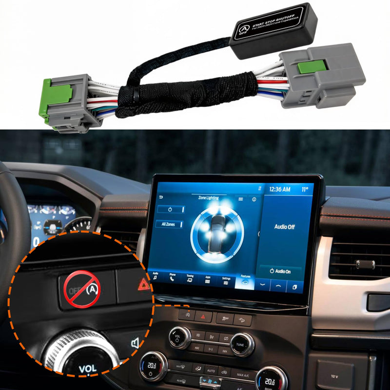 for Ford Expedition 2022-2024 - Auto Start Stop Eliminator- Compatible Ford Expedition Accessories | Easy-Install Autostop Eliminator - with no wire cutting or programming needed