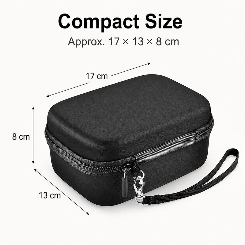 USB Flash Drive Case, Memory Card Organizer Storage Bag for USB Drives SD SDHC SDXC Cards and Electronic Accessories, Portable Protective Holder,Black