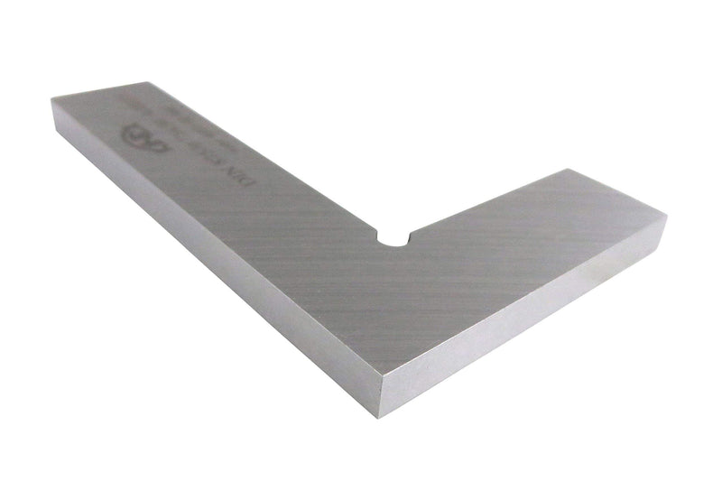 Kinex 4033-12-007 3 Inches Tall x 2 Inches Wide Flat Solid Machinist Square DIN 875/1 Square to w/in 0.0005 Inches