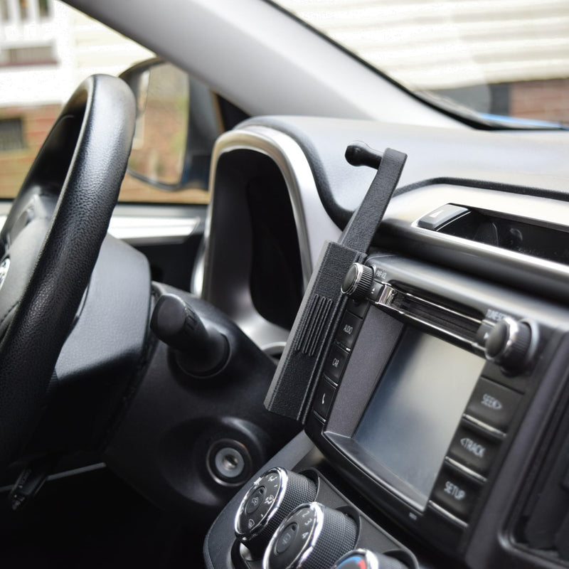 Dash Phone Holder for Toyota RAV4 (2013, 2014, 2015, 2016, 2017, 2018) - Custom Fit No-Drill Cradle Mount - Secure Dashboard Accessory for iPhone, Samsung, Pixel - Non-Blocking Vent Design
