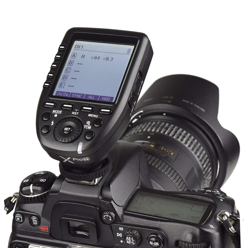 Godox Xpro-N E-TTL II 2.4G Wireless Flash Trigger High Speed Sync 1/8000s X System LCD Screen Transmitter