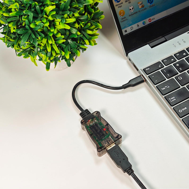 DSD TECH SH-G01C USB-C 480M High Speed Isolator(0.5FT)