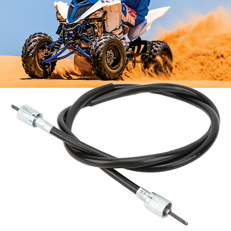Speedometer Cable 39in Compatible with 49cc 50cc 125cc 150cc 250cc 300cc Scooters Mopeds ATV Go Karts Replacement Speedo Cable Durable PVC Coated Easy to Install