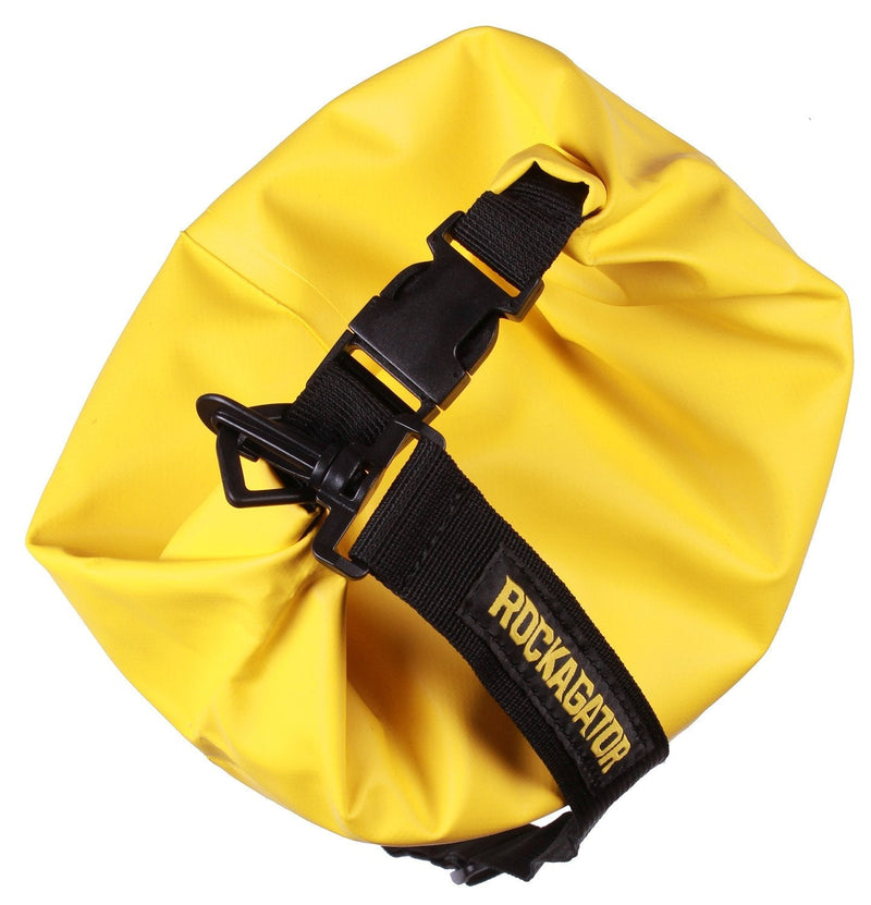 Rockagator Waterproof Dry Bags 100% Water Proof Dry Bag with Detachable Shoulder Strap | Can Be Submersed in Water and Will Keep Your Gear Dry on the River, Lake, Raft, Kayak (10L, 20L, 30L, 50L) 30 Liter Yellow