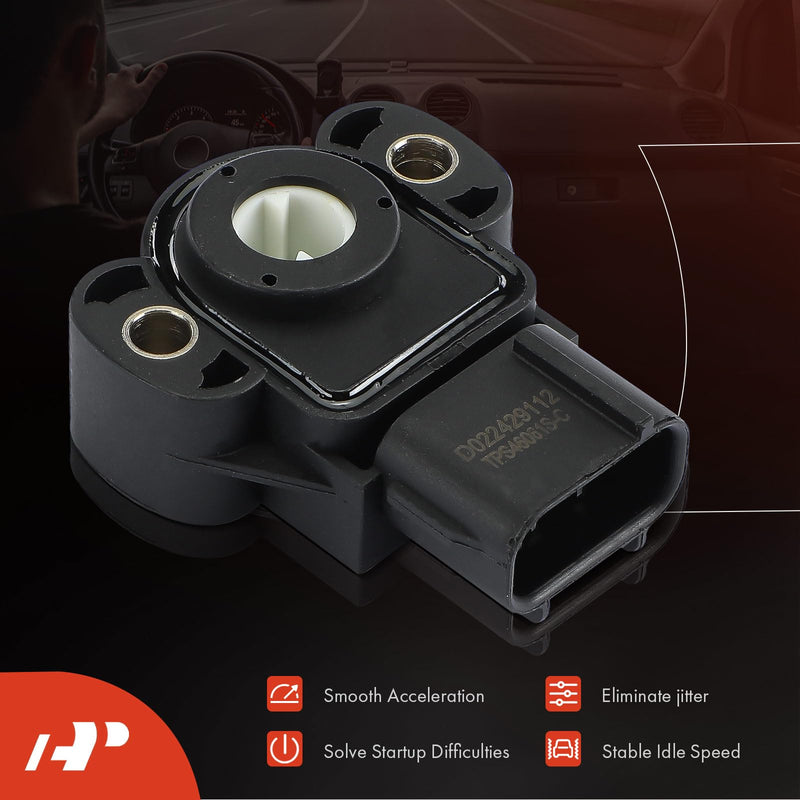 A-Premium TPS Throttle Position Sensor Compatible with Dodge Avenger 1999 2000, Stratus 1998 1999 2000 & Chrysler PT Cruiser 2001-2010, Cirrus Sebring 1998 1999 2000, Petrol FWD