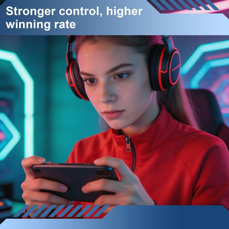 10 piece Gaming Finger Covers, Lightweight Gaming Finger Covers for e-Sports, Suitable for All Touchscreen Devices, Ultra-Thin Design with Fiber Material, Smooth Touch,Mobile accessor