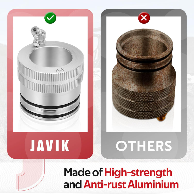 JAVIK 44MM / 40MM Front Rear Wheel Bearing Greaser Tools for Polaris Ranger 570 700 800 900 1000 XP HST RZR 570 800 PRO XD ACE 570 900 Brutus HD