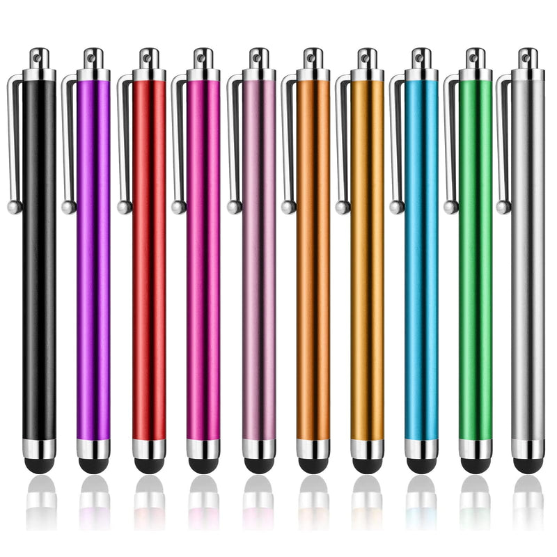 Stylus Pens for Touch Screens, AGREJO High Precision Universal Stylus for iPad iPhone Tablets Samsung Galaxy All Capacitive Touch Screens (10-Pack) 10-Pack