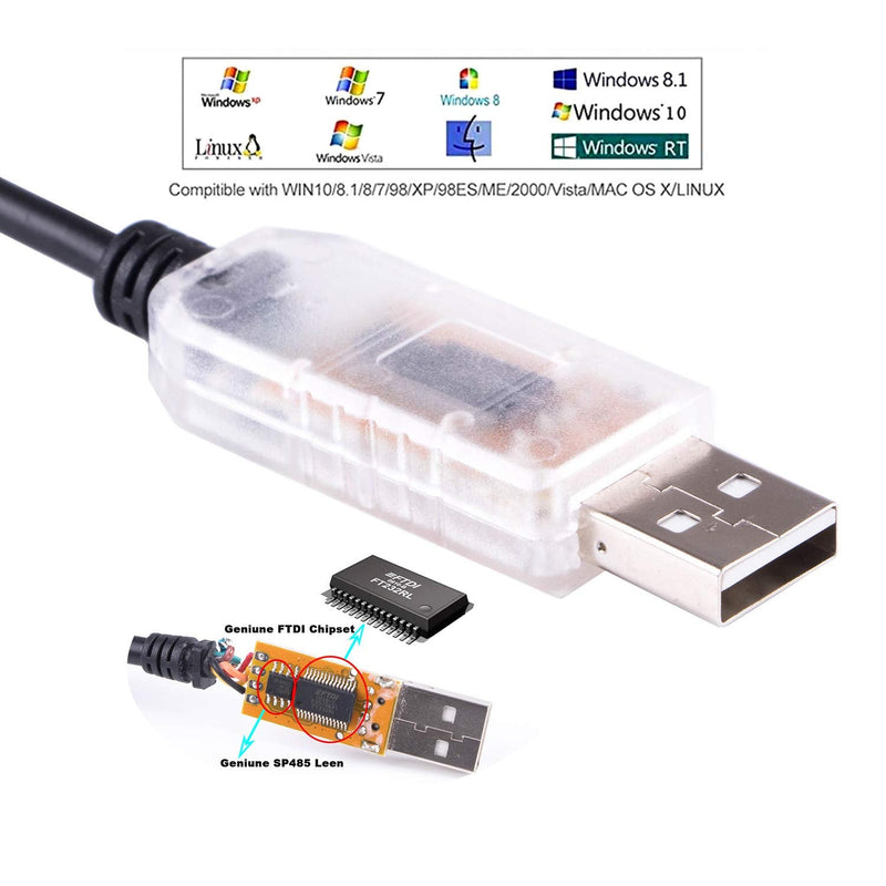 USB to DMX512 3PIN XLR Interface Adapter Freestyler Software Computer PC Stage Lighting Controller Dimmer DMXControl RS485 Serial Converter Cable Support Win7/8/10/Mac/Linux/vista (Length:3.28ft) Length:3.28ft