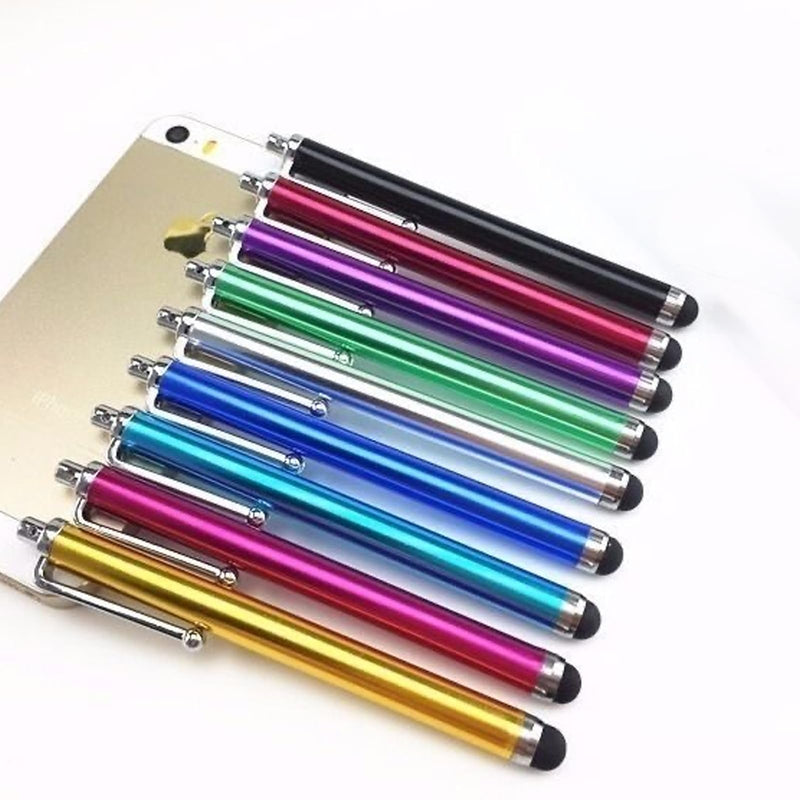 10 Pack Stylus Pens for Touch Screens - Universal Capacitive Stylus for Tablets, Smartphones & iPads, Precision Tip for Drawing & Typing