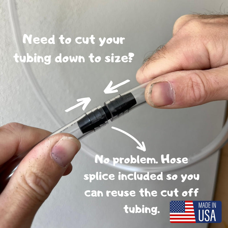 Transmission Funnel with 4 Foot Clear Tubing - Perfect for Hard to Reach Places, No More Mess