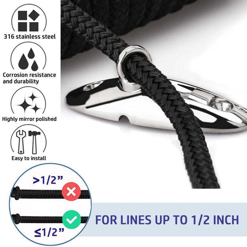 Fender Quick Release Clip 316 Stainless Steel Boat Fender Lock Kit,Boat Rail Fender Hangers,Boat Fender Clips Marine Grade Fender Accessories,Quick Attach Hooks for Fenders