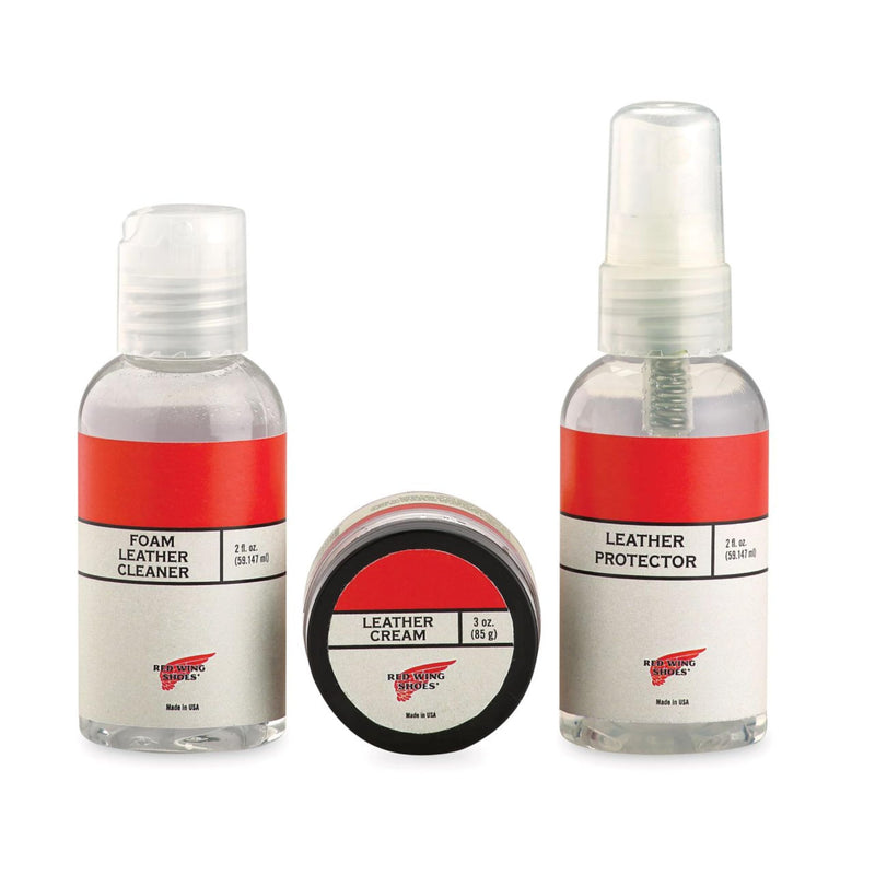 Red Wing Shoes Mini Care Kit #5 for Full Grain, Nubuck or Smooth Finish Leathers