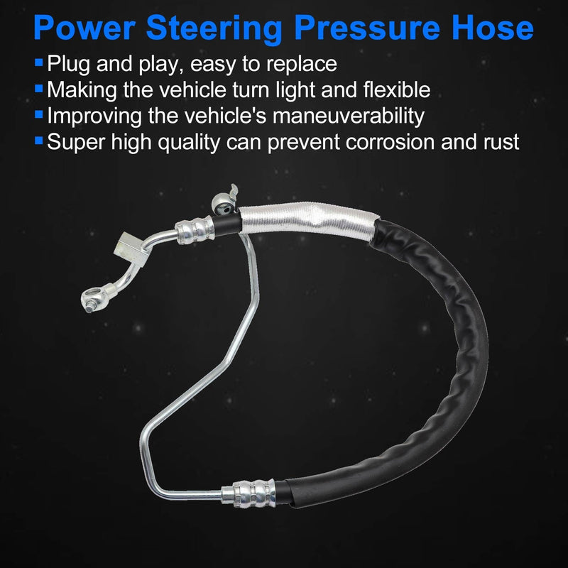 XQSMWF Power Steering Pressure Line Hose Assembly Compatible With Nissan Maxima 2009-2014 Compatible With Altima 2008-2012 Compatible With SV Sedan 4-Door 3.5L 2011 replace 3403716 497209N00A