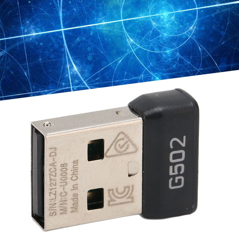 Cuifati 2.4GHz USB Mouse Adapter for G502 LIGHTSPEED, Plug and Play, Portable Size