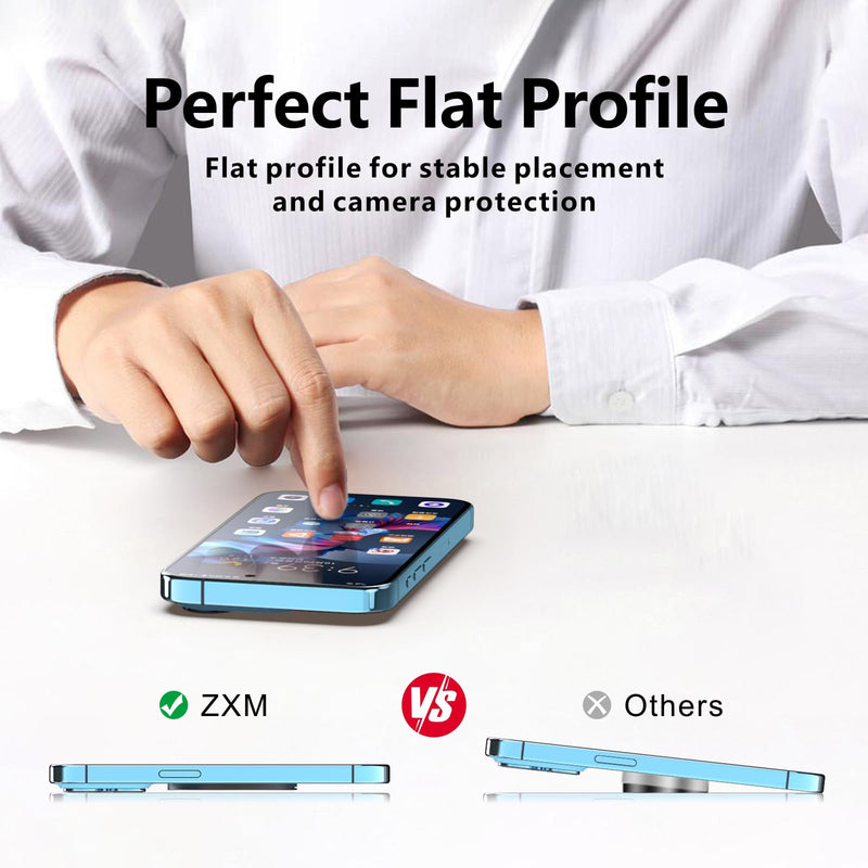 ZXM Magnetic Phone Kickstand for Magsafe, Phone Kickstand Attachment, X1 Magsafe Stand for iPhone 16/16 Plus/16 Pro/16 Pro Max,15/14/13/12 Series&Huawei,Samsung Gold