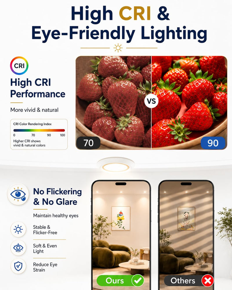 HIBOITEC MR16 LED Bulb 5W, 2700K Warm White, 50W Halogen Equivalent, GU5.3 Bi-pin Base, Energy Saving Low Voltage 12V MR16 LED Spotlight Bulb for Landscape Accent Lighting, Non-Dimmable, 6 Pack