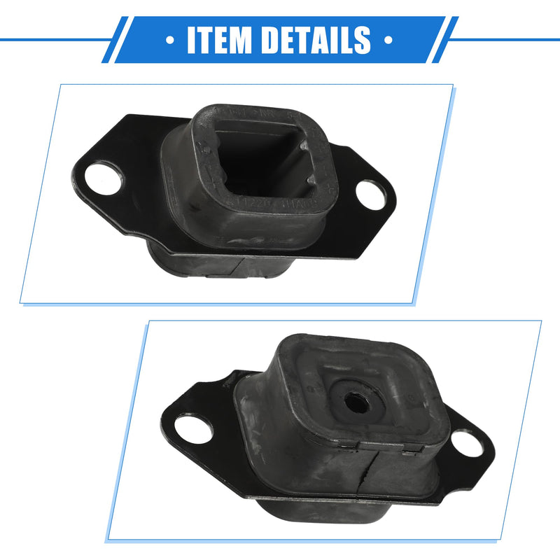 Transmission Mount Compatible for Nissan Versa 2012-2019, Anti Deform Rubber Black No.112201HA0B Mount Bracket