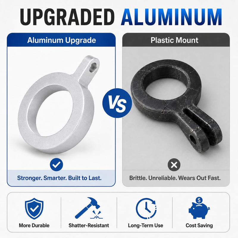 Aluminum Mount Clip for Rode NT - USB Microphone | Mount Ring for Rode NT - USB Microphone