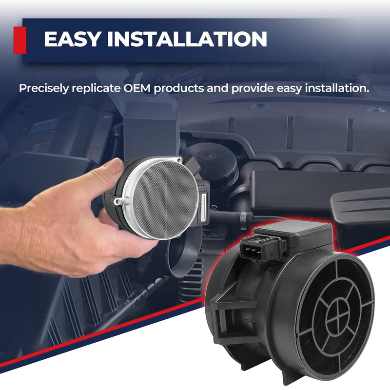 MOSTPLUS Mass Air Flow Sensor Meter MAF Compatible for Santa Fe Sonata Tiburon Tucson V6 2.5 2.7L 28164-37200