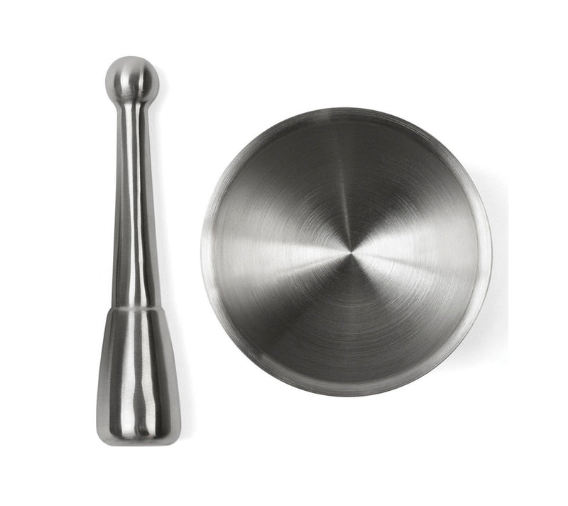 Fox Run Mortar and Pestle, Stainless Steel
